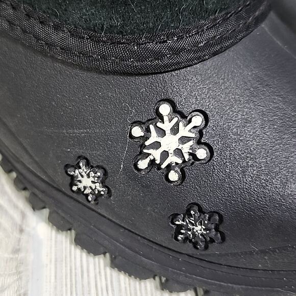 Baffin Cadee Charcoal Snow Boot Big Kid Size 4 - Picture 13 of 14